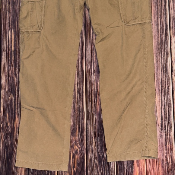 L.L.Bean Mens Khaki Cargo Multi Pocket Pants - Picture 3 of 7